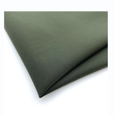 China High Woven Green Elastic COTTON Wind Proof 100% Polyester Cloth Machine Feeling 100% Polyester Pongee Fabric for sale