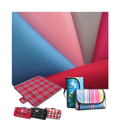 China Tear-resistant nylon taslan fabric waterproof 100 polyester T400 oxford fabric for backpack oxford 210t fabric for sale