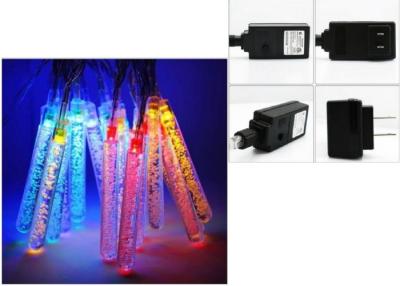 China Icicle LED String Lights 220v Multicolor / Warm White Wedding Decorations for sale