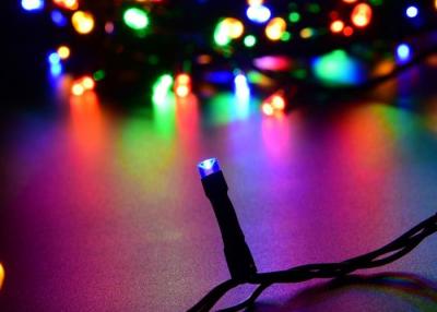 China Multicolor / Warm White LED String Lights , 100M 500 LEDs Indoor String Lights for sale