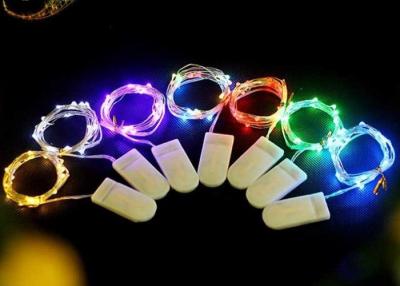 Cina Luci a pile multicolori/bianche della corda del LED, luci leggiadramente dell'interno in vendita