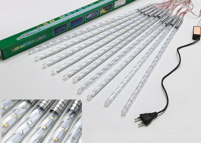 China Helical LED Meteor Lights , 100 - 240v 50cm White / Blue Meteor Snowfall LED Lights for sale