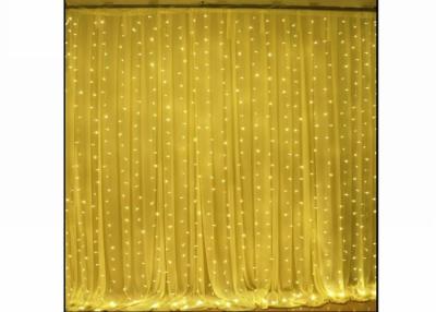 China Festival Decor LED Waterfall Curtain Lights 3 * 3Meter 900LEDs 110 / 220 / 240v for sale