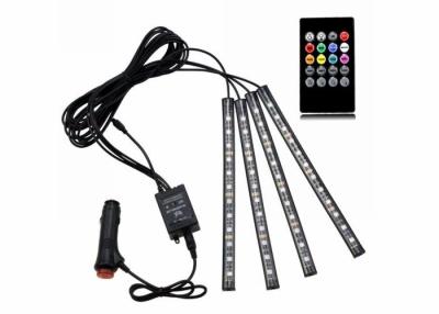 China Music Remote Control Automotive LED Light Strips Multicolor Flexible 22cm for sale