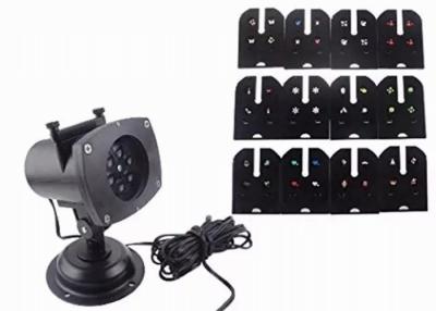 China AC110v LED Holiday Projector , 4 W 12 In 1 Patterns Christmas Decoration Projector for sale