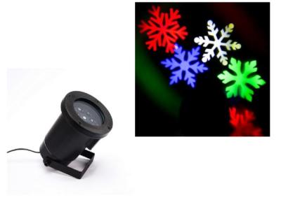 China Snowflake LED Holiday Projector Multicolor 4 Patterns For Landscape for sale