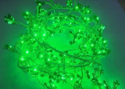 China Indoor LED Christmas Fairy Lights Green 120 Bulbs 5v Copper Wire String Lights for sale