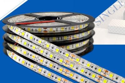 China High Bright Ra80 5m 5050 SMD LED Strip Lights Waterproof 3 year Warranty for sale