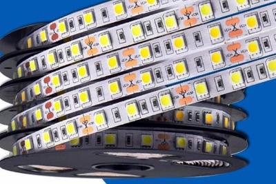 China High Lumen Outdoor Led Strip Lights Waterproof / Club Flexible Light Strip for sale