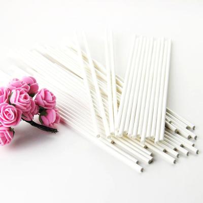 China 100% Eco-friendly high safety standards color and size customizable paper sticks long for cotton candy floss for sale