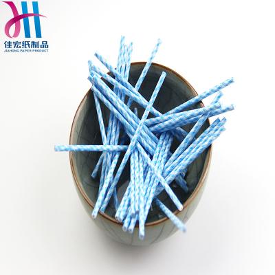 China Environmental Protection Party / Birthday Cake Decoration Colored Paper Sticks for sale