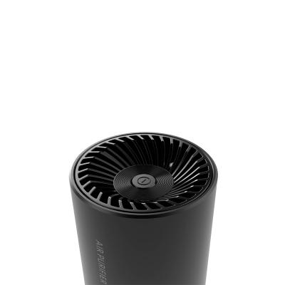 China UV-C sterilization; Super Quiet Portable Aromatherapy Aluminum Alloy Oxygen Ion Air Filter Element UV-C Negative Sterilization Car Portable Air Purifier for sale