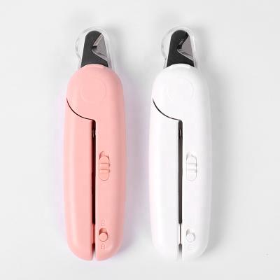 China Hot Selling Viable LDE Pampers High Quality Nail Clipper Stainless Steel Pet Nail Clipper Sharpener For Cat Dog for sale