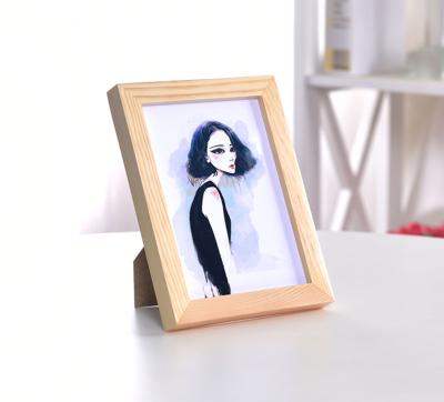 China Display photo branded modern baroque natural home decoration high quality plastic picture photo molding frame for sale