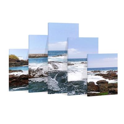 China Custom realistic surf cuadros decorativos canvas wall picture art painting kit for living room for sale