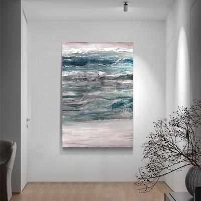 China Hot Selling Abstract Realistic Wood and Metal Material Wall Hanging Oil Painting Wall Decor Metal Art for sale