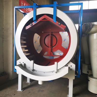 China Auto Parts And Other Precision Castings Drum Sand Raining Machine With Robot for sale