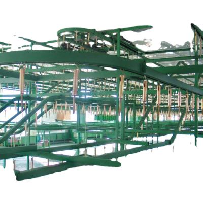 China Auto parts and other precision castings investment casting production drying conveying rail line for sale