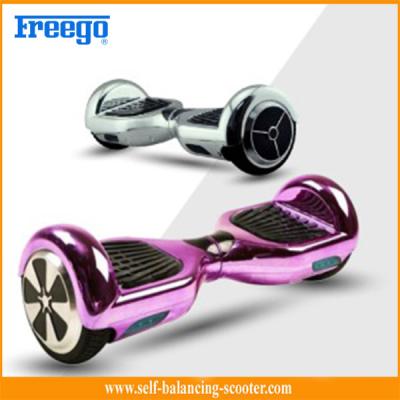 China Metallic 6.5'' Self Balancing Scooter Chrome Two Wheeled Electric for sale