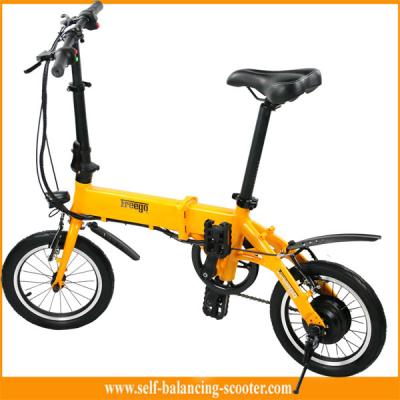 China Transporter Lightest Folding Bike 2 Wheel Electric Scooter With LED Light For Tourist for sale