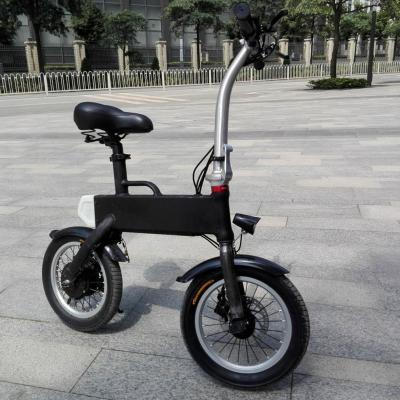 China Black Rear Wheel Portable Electric Bike To Transporter Indoor And Ourdoor for sale