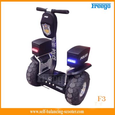 China Standing 48cm Vacuum Tire Off Road Electric Scooter Two-Wheel For Policeman for sale