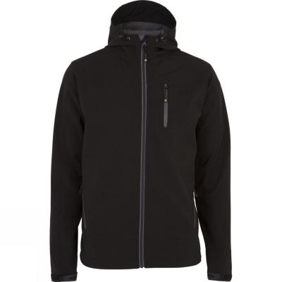 China Men's Softshell Jacket with hood for sale