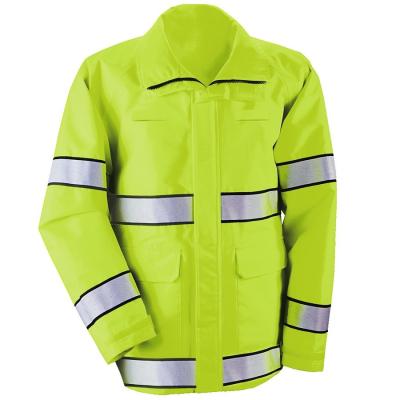 China Hi Vis Wet Weather Workwear Reflective Safety Jacket for sale