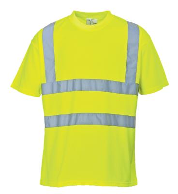 China Hi Vis Short Sleeve Safety T-Shirt for sale