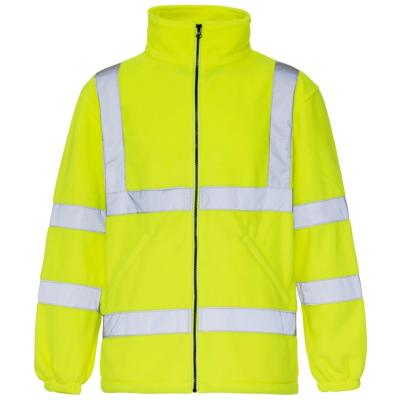 China Hi Vis Fleece Reflective Safety Jacket for sale