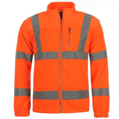 China Hi Vis Fleece Reflective Safety Jacket for sale