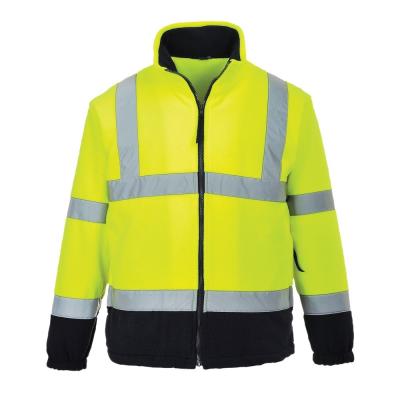 China Hi Vis Fleece Workwear Reflective Safety Jacket for sale