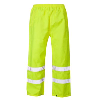 China Hi Vis Trousers Reflective Safety Rain Pants for sale