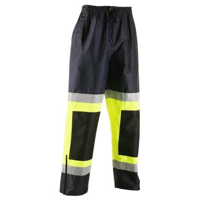 China Hi Vis Workwear Trousers Reflective Safety Rainwear for sale