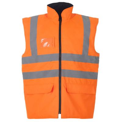 China Hi Vis Safety Waistcoat Bodywarmer Vest for sale