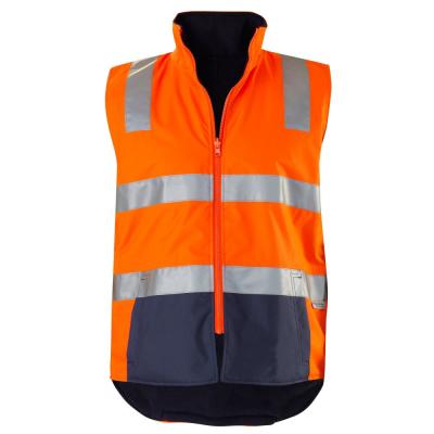 China Hi Vis Two Tone Safety Bodywarmer Workwear for sale