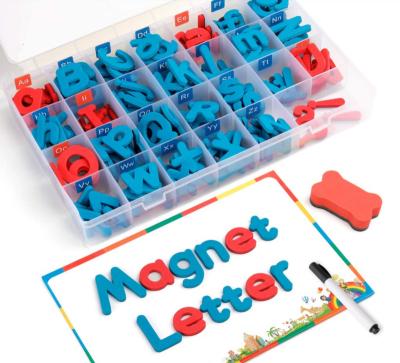 China Magnetic Educational Toys Set Foam Alphabet ABC Magnets With Storage Package for sale