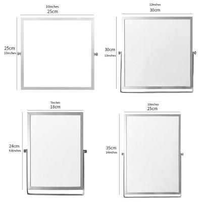 China Laptop 10x10 Inch Alloy Home Frame Stand Up Sturdy Magnetic Double Sided Whiteboard For Kids for sale