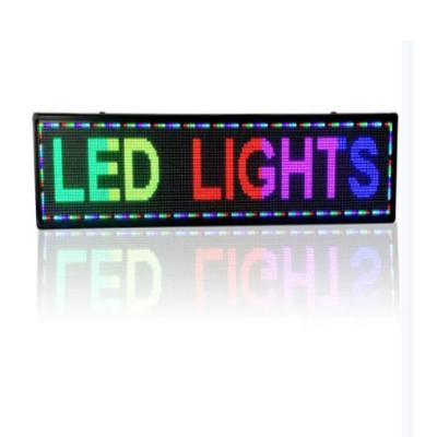 China Customized Outdoor Programmable Led Signs Indoor WiFi P8P5P10 LED Size USB Wireless Indoor Message Board for sale