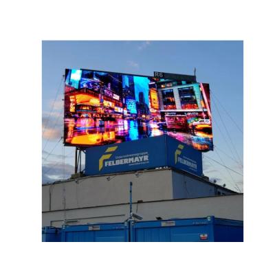 China Outdoor Outdoor Capacitive Advertising SMD3535 P6 P10P4 LED Digital Full Color Led Screen Billboard for sale