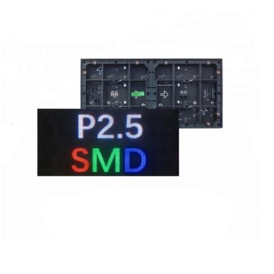 China Indoor indoor size 320*160mm rgb full color p2.5 smd led display panel 2121 smd led module for sale