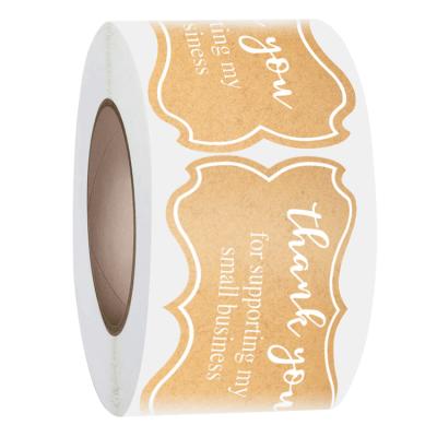 China Waterproof Amazon Round Square Label Coated Paper Roll Sheet Label for sale