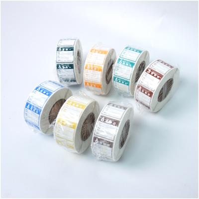 China Waterproof Custom Logo Printing Transparent Waterproof Roll Labels PET Vinyl Clear Sticker for sale