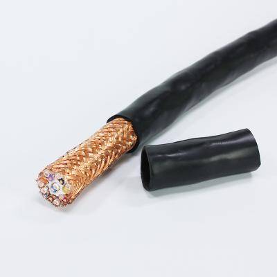 China Corrosion Resistance Copper Core Polyethylene Insulated Copper Wire Braided Separately Shielded PVC Sheathed Rat Proof Cable for sale