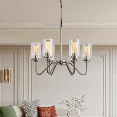 China Modern Sample Available Hanging Farmhouse Island 4 Light Single Pendant Light Chandelier for sale