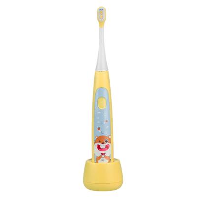 China Hottest Selling Kids Sonic Soft Bristle Electric Toothbrush Battery Operated Kids for sale