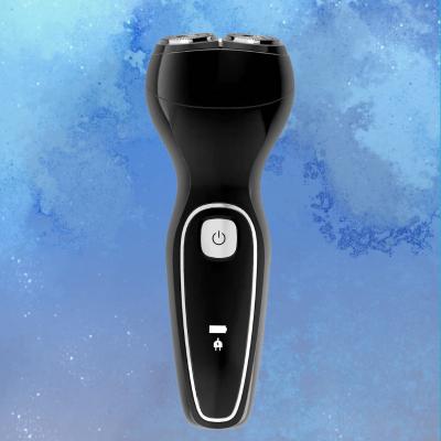 China Custom One Stop Twin Blade OEM Mini Portable Cordless Wireless Electric Lower Noise Men's Razor Shaver for sale