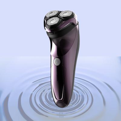 China Triple Blade Factory Direct Waterproof 3 Blade 3500 RPM Floating Cordless Electric Shavers for sale