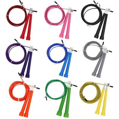 China Non-poisonousindoor Fitness Body Shape 3m Slim Handle High Quality Rubber Plastic Rope Jump Rope for sale