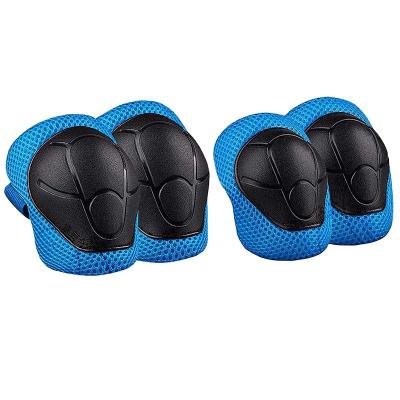 China 6pcs/set Adjustable Breathable Kids Elasticity Gear Knee Elbow Wrist Pads Scooter Skateboard Protective Guards Sport Pads for sale